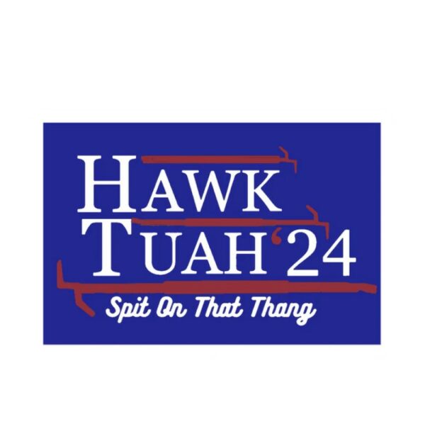 Best Hawk Tuah 24 sticker