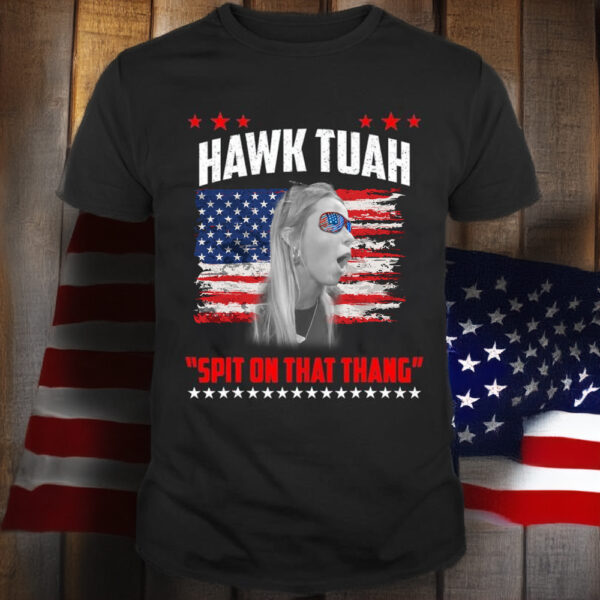 Funny Hawk Tuah Presidential Utah Shirt