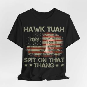 Funny Hawk Tuah Spit On That Thing Presidential Utah T-Shirt