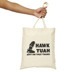 Funny Hawk Tuah Tote Bag 2024