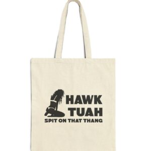 Funny Hawk Tuah Tote Bag