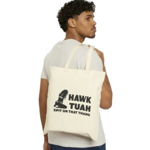 Funny Hawk Tuah Tote Bag