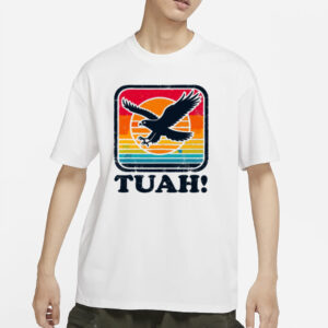 Funny Hawk Tuah Tush Camping Hiking Sarcastic T-Shirts