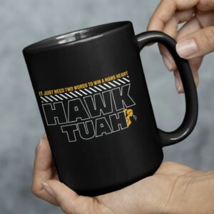 Funny Meme Mug - Hawk Tuah Spit on that thing, Funny gift for him