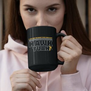 Funny Meme Mug - Hawk Tuah Spit on that thing, Funny gift for him us