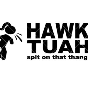 HAWK TUAH Spit On That Thang Funny Stickers