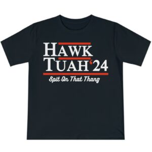 Hawk Tuah 2024 Black T-Shirt