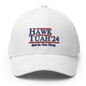 Hawk Tuah 2024 Closed-Back Structured Cap