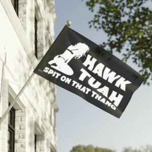 Hawk Tuah 2024 Funny Flags