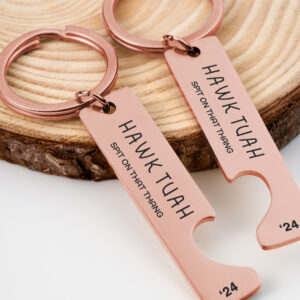 Hawk Tuah 2024 Heart Keychain Sets