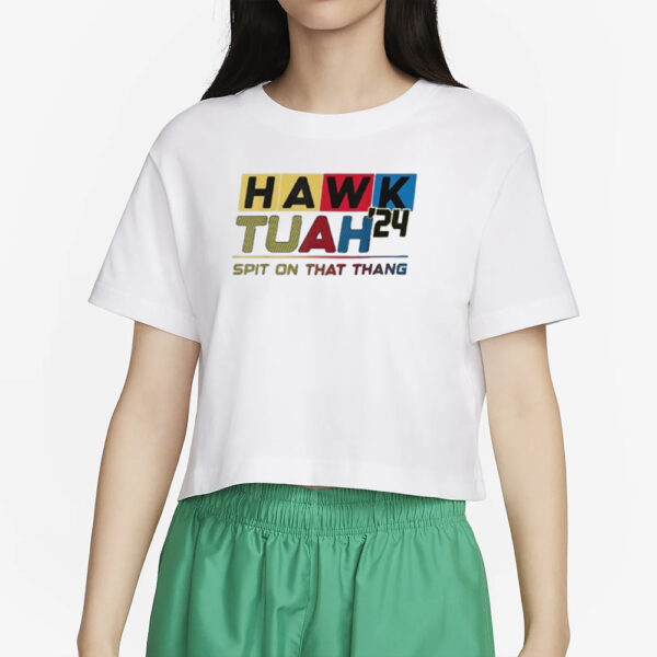 Hawk Tuah 2024 Spits On This Thing Essential T-Shirt1