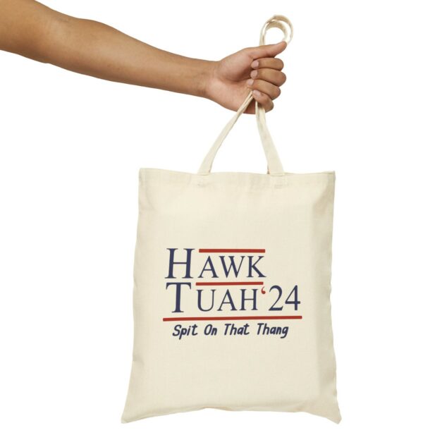 Hawk Tuah 2024 Tote Bag