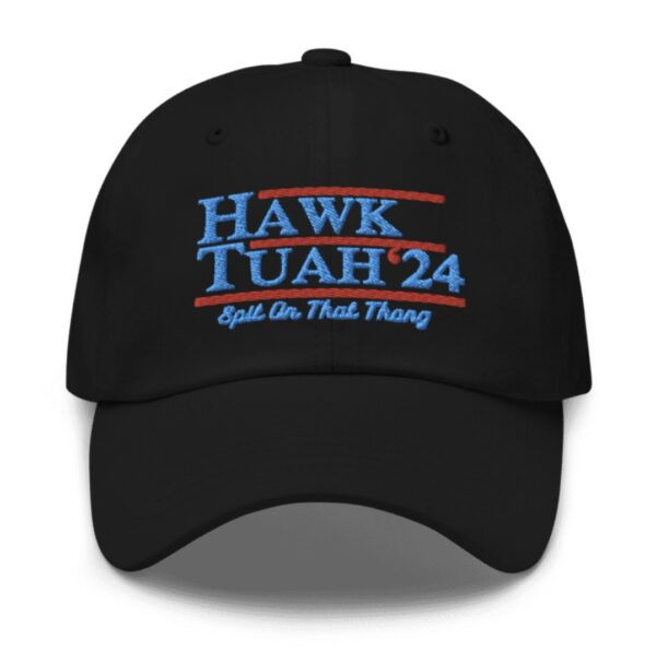 Hawk Tuah 2024 Trucker Hat - Black