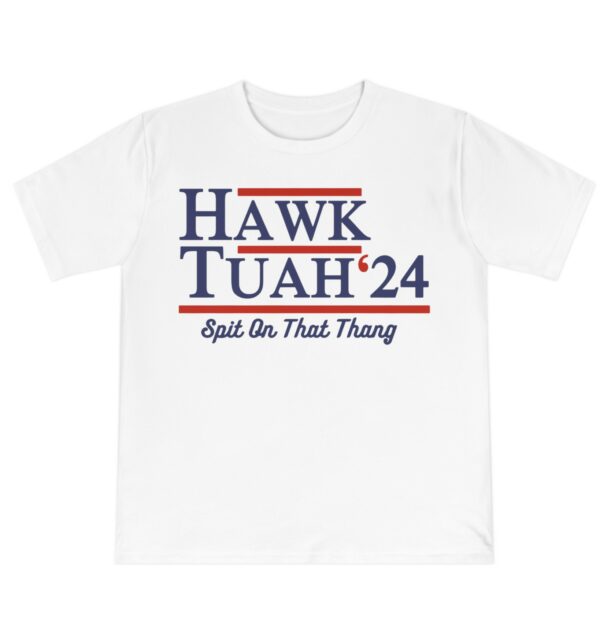 Hawk Tuah 2024 White T-Shirt