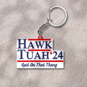 Hawk Tuah 2024 keychain