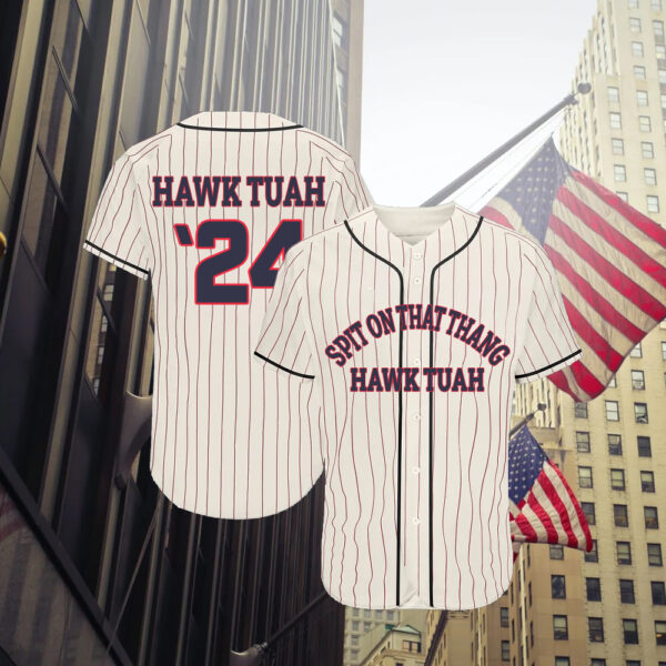 Hawk Tuah 24 Baseball Jersey