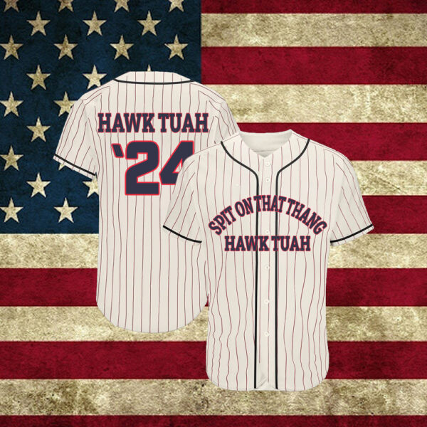 Hawk Tuah 24 Baseball Jersey Us