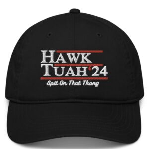 Hawk Tuah 24 Embroidered Baseball Cap