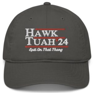 Hawk Tuah 24 Embroidered Baseball Caps