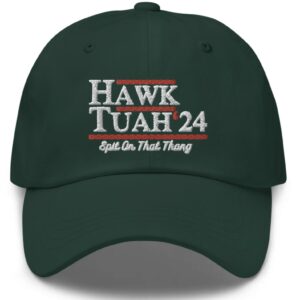 Hawk Tuah 24 Embroidered Hat Caps