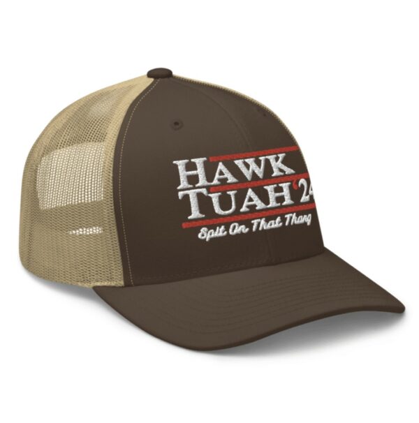 Hawk Tuah 24 Embroidered Trucker Hat Cap