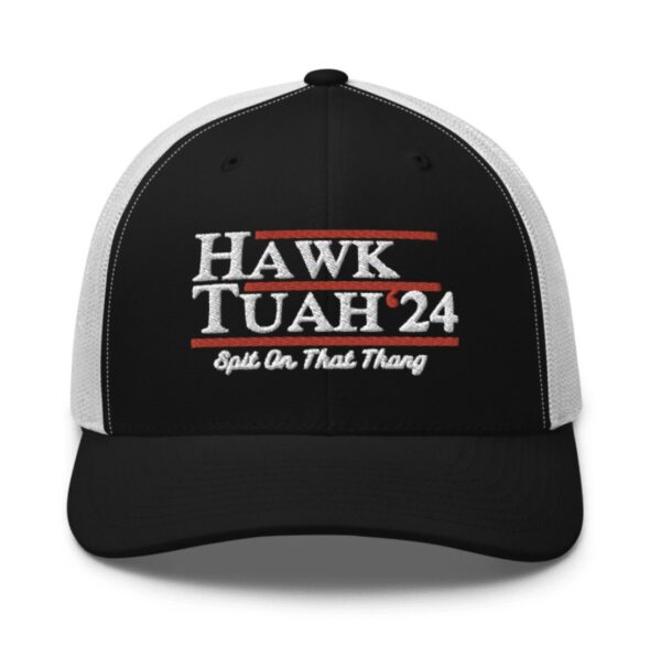 Hawk Tuah 24 Embroidered Trucker Hats