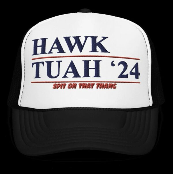 Hawk Tuah '24 - Foam trucker hat cap black