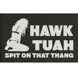 Hawk Tuah 24 Funny Flag