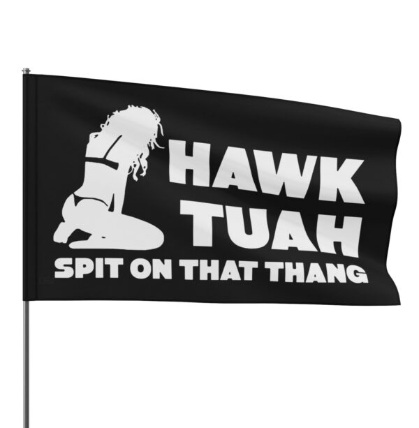 Hawk Tuah 24 Funny Flags