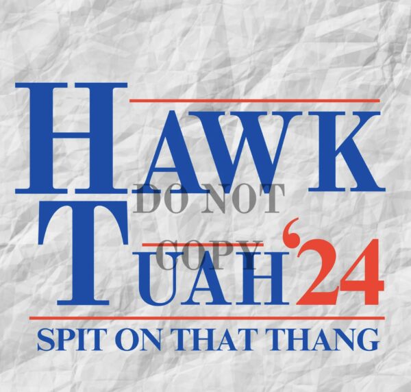 Hawk Tuah '24 Hawk Tuah Spit On That Thang Hawk Tuah Digital Download PNG Files