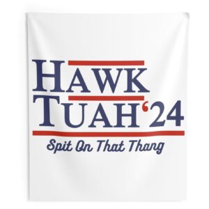 Hawk Tuah 24 Indoor Wall Tapestries