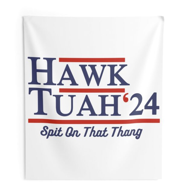 Hawk Tuah 24 Indoor Wall Tapestries