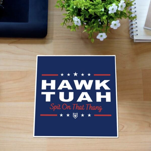 Hawk Tuah 24 Kiss-Cut Stickers