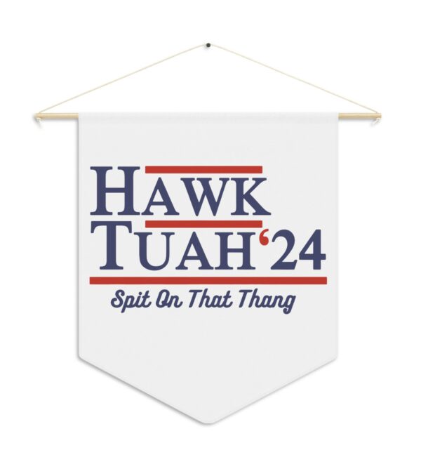 Hawk Tuah 24 Pennant