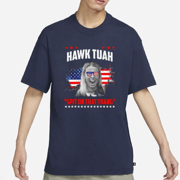 Hawk Tuah 24 Presidential Utah T-Shirt