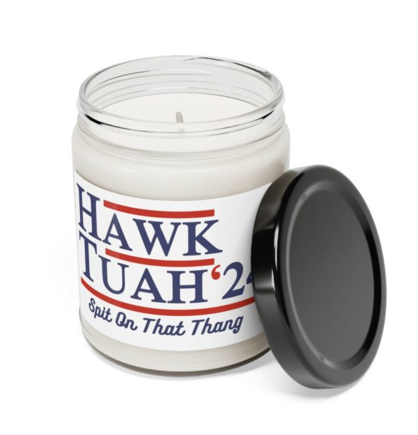 Hawk Tuah 24 Scented Soy Candle, 9ozs