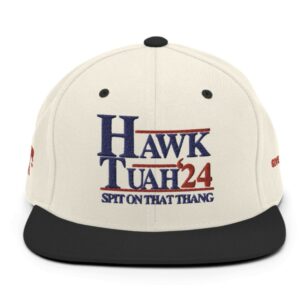 Hawk Tuah 24 Snapback Hat Cap