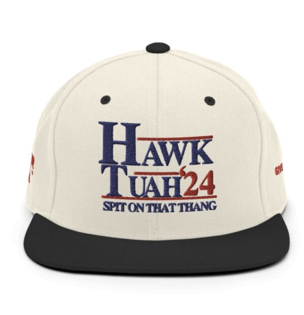 Hawk Tuah 24 Snapback Hat Cap