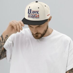 Hawk Tuah 24 Snapback Hat Caps