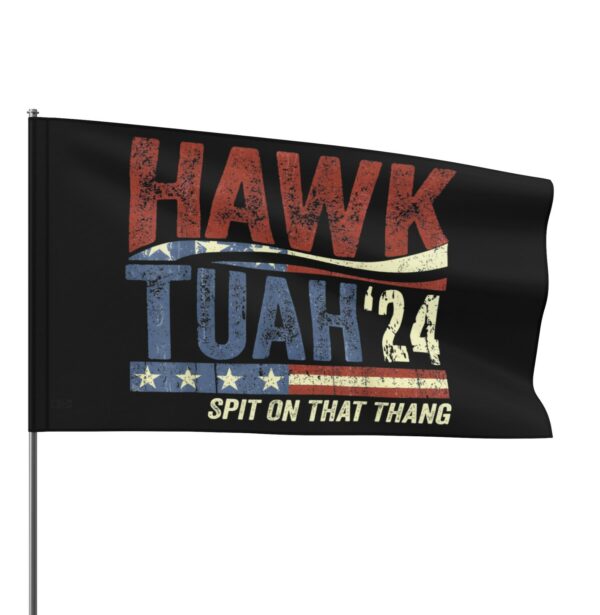 Hawk Tuah 24 Spit On That Thang America Flags