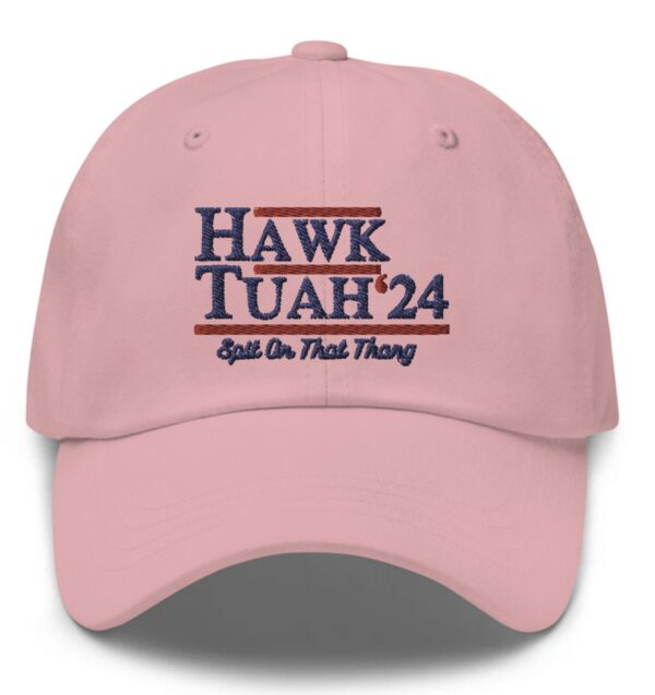 Hawk Tuah 24 Spit On That Thang Dad Hat Cap us