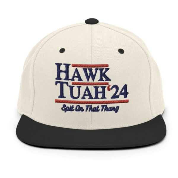 Hawk Tuah 24 Spit On That Thang Snapback Hat