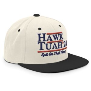 Hawk Tuah 24 Spit On That Thang Snapback Hat Cap us