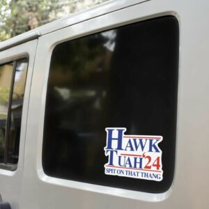 Hawk Tuah 24 Spit On That Thing Stickers