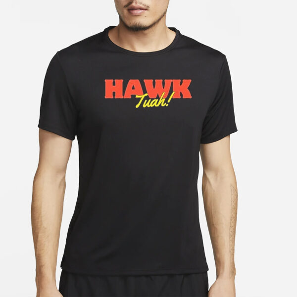 Hawk Tuah 24 Text T-Shirt1