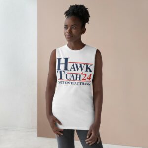 Hawk Tuah 24 Unisex Tank Top Shirt Us