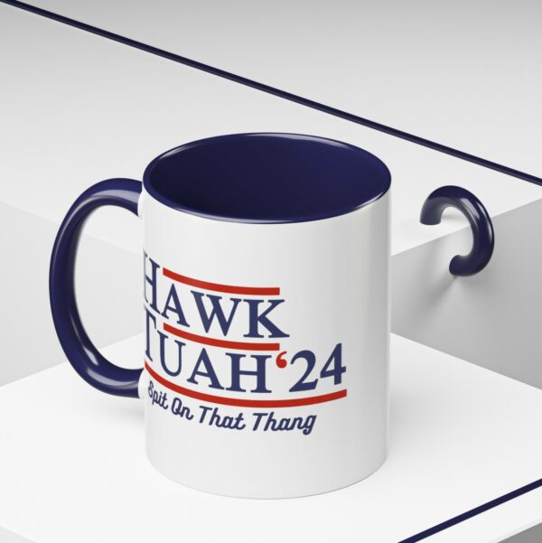 Hawk Tuah Accent Coffee Mug (11, 15oz) Cup