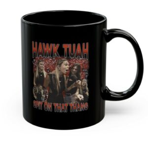 Hawk Tuah Custom Oversized Graphic Mug