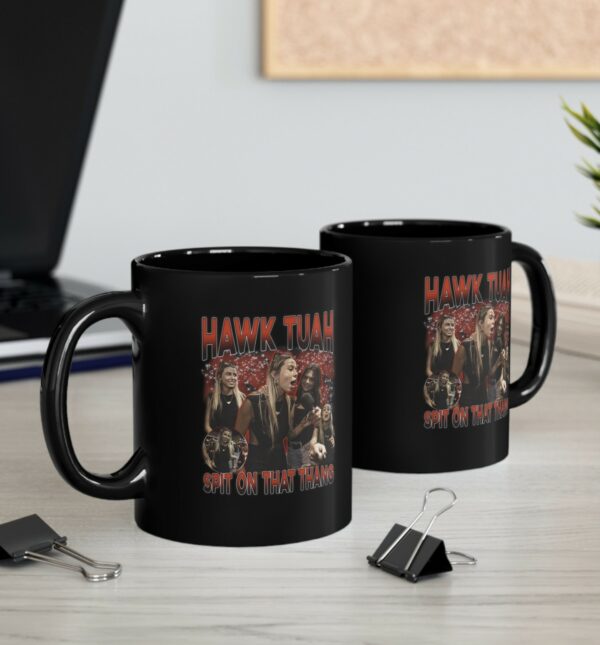 Hawk Tuah Custom Oversized Graphic Mug Cups