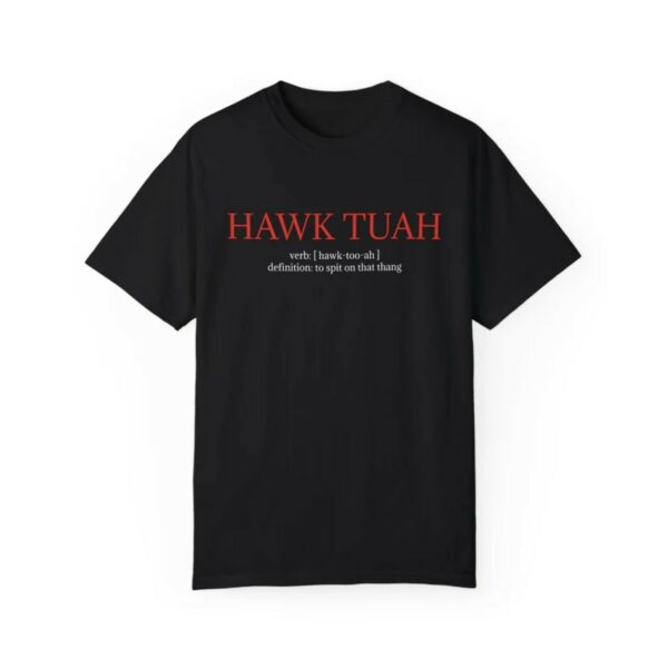 Hawk Tuah Definition Custom Printed T-Shirts